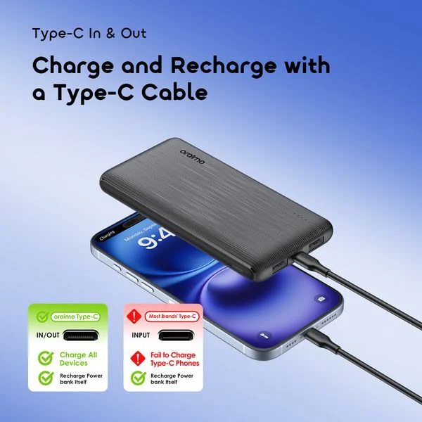 PowerFlow B11 10000mAh  TYPE-C Power Bank price in Bangladesh