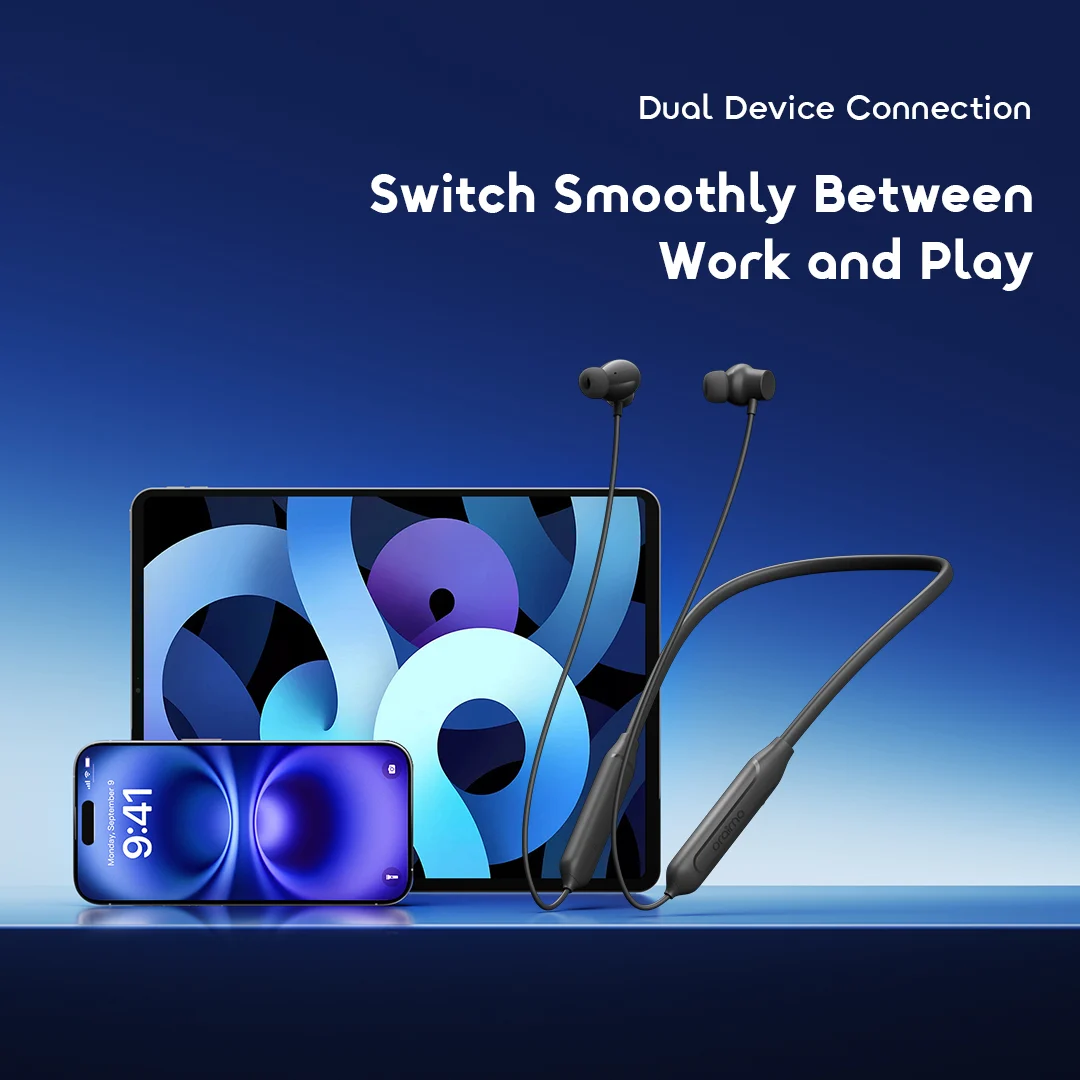 oraimo Earphone Necklace Neo OEB-310 07 Dual Device Connection oraimo Earphone Necklace Neo OEB-310 07 Dual Device Connection