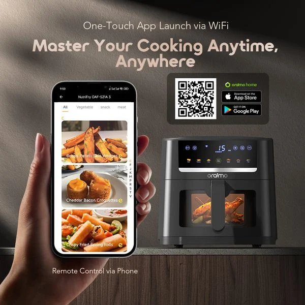 NutriFry S1 Ultra 1500W 6L Full Touchscreen Air fryer price in Bangladesh
