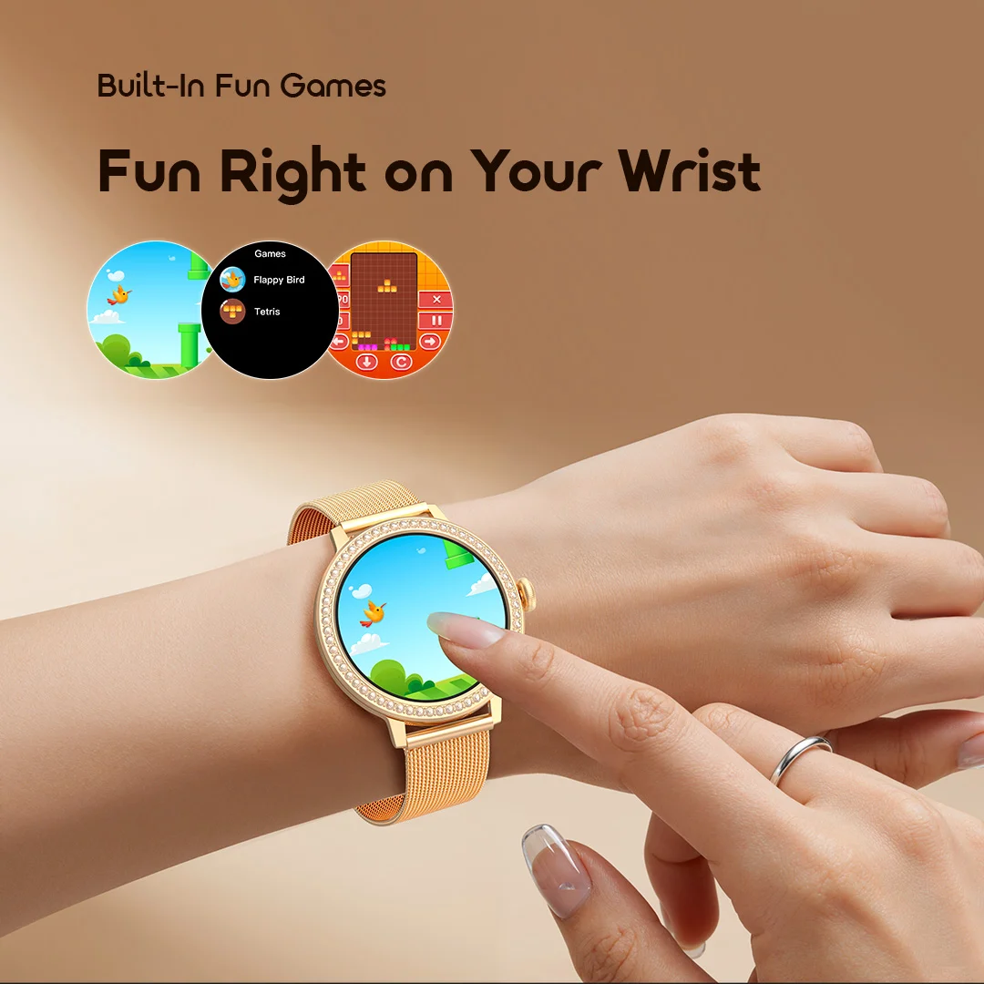 oraimo Smart Watch Watch Muse 2 OSW-833N 7 Built-In Fun Games Fun Right on Your Wrist oraimo Smart Watch Watch Muse 2 OSW-833N 7 Built-In Fun Games Fun Right on Your Wrist