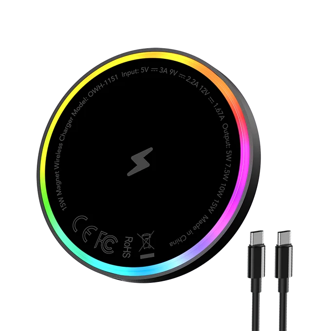 PowerDock 15W Wireless Charging Pad