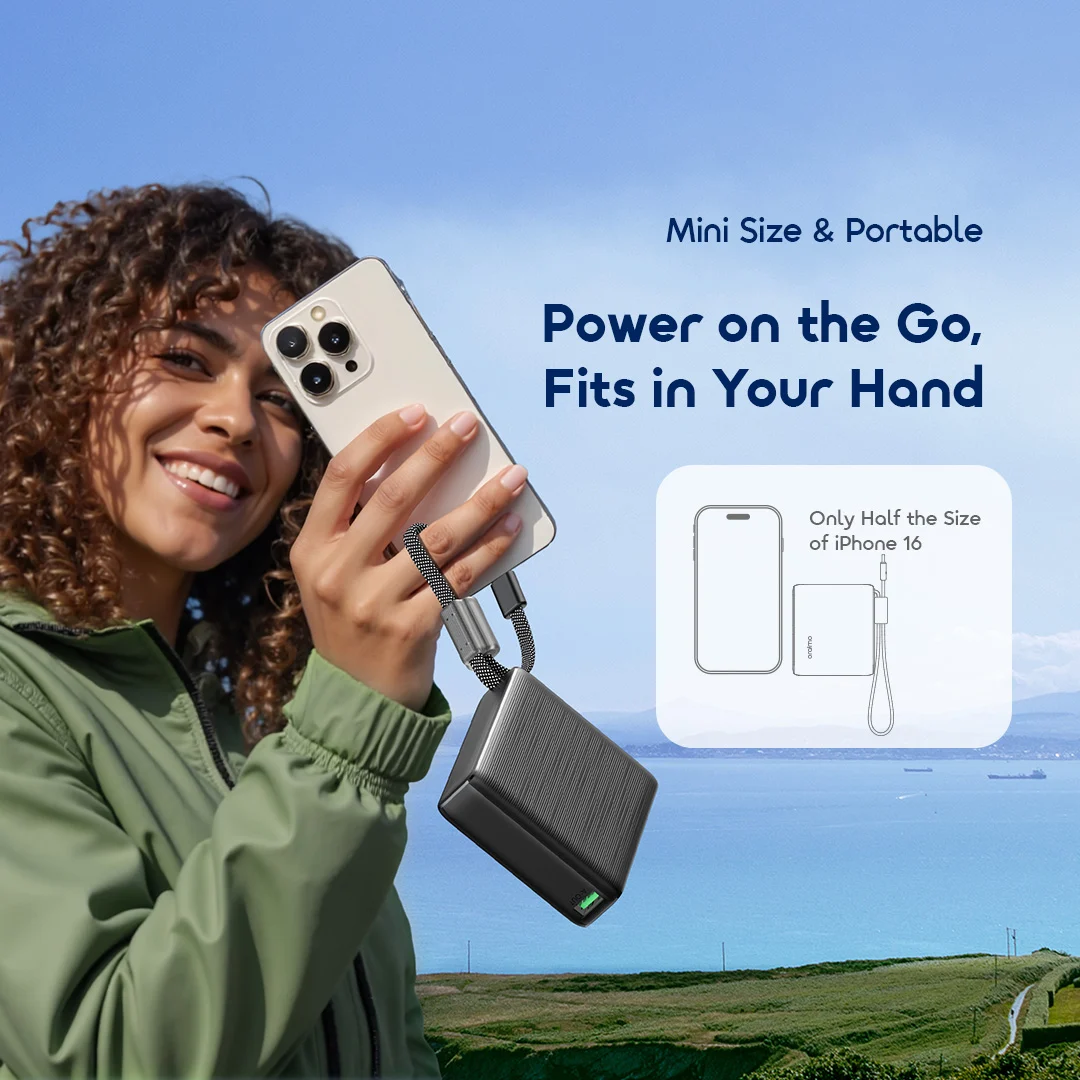 oraimo Power Bank PowerNova L11 10000mAh POWER BANK OPB-7103C 6 Mini Size oraimo Power Bank PowerNova L11 10000mAh POWER BANK OPB-7103C 6 Mini Size