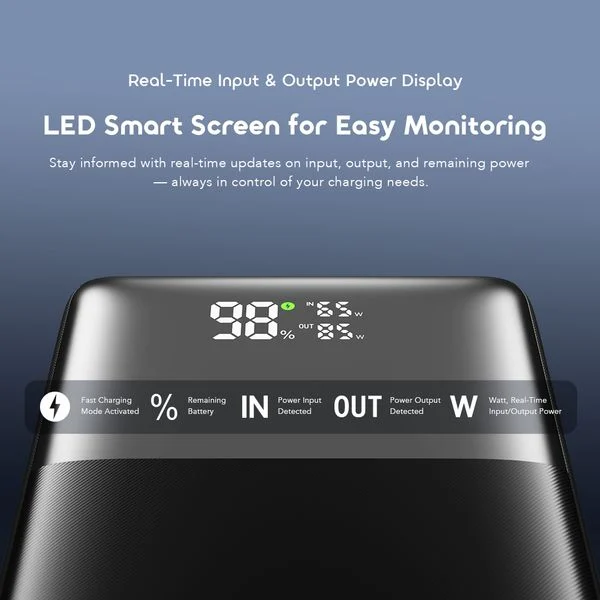 PowerJet 501 4-Device Charging Fully Charges Phone Up to 11 Time PowerJet 501 price in Bangladesh