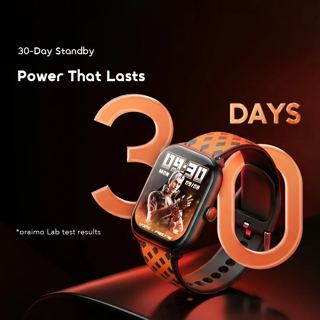 oraimo Smart Watch Watch 6 HAYATO OSW-809 04 30-Day Standby oraimo Smart Watch Watch 6 HAYATO OSW-809 04 30-Day Standby