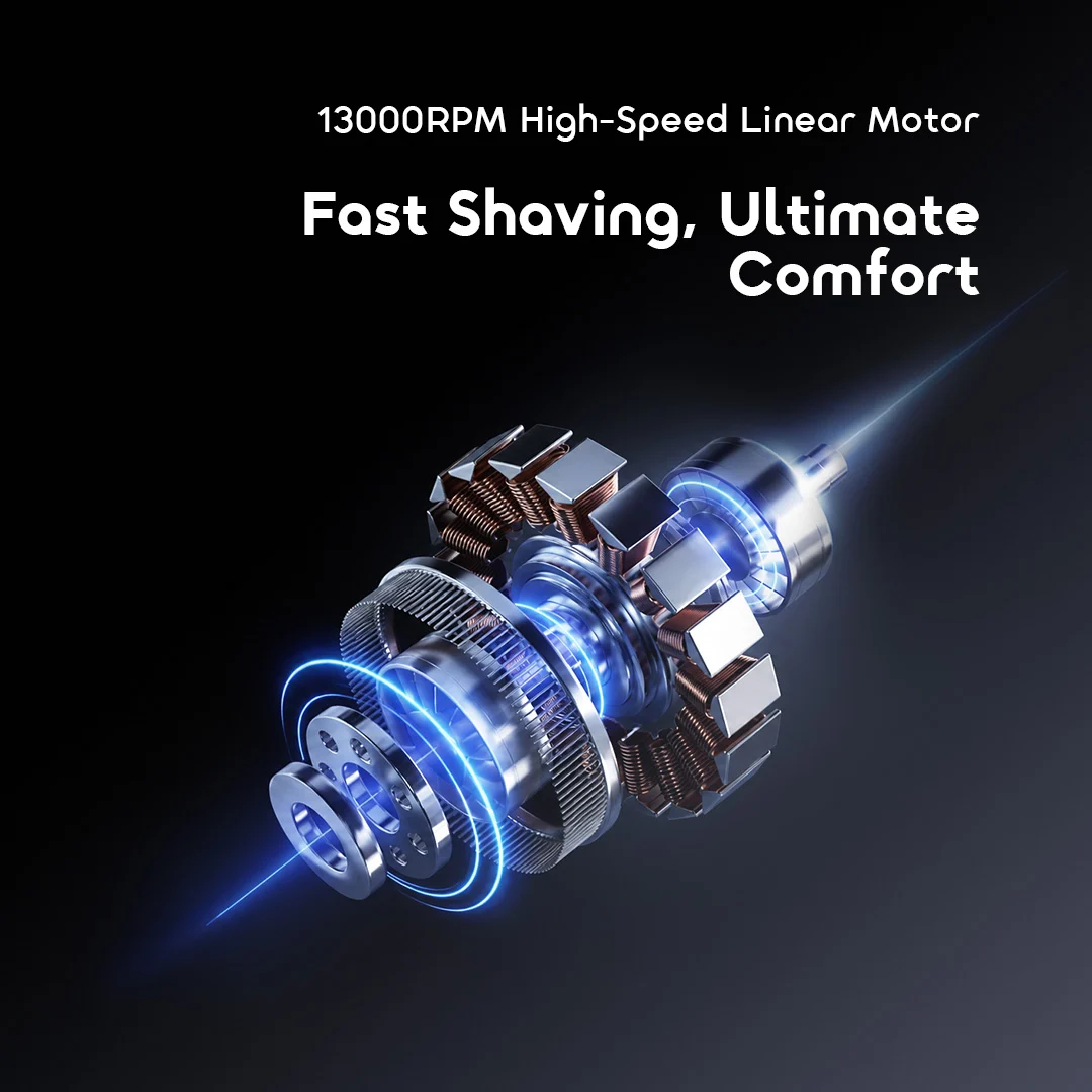 oraimo foil shaver africa OFS-580P 04 smart sensing gentle care