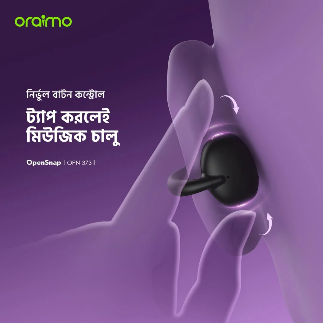 oraimo Open-Ear Headphones-opensnap-opn-373-7-clear call oraimo Open-Ear Headphones-opensnap-opn-373-7-clear call
