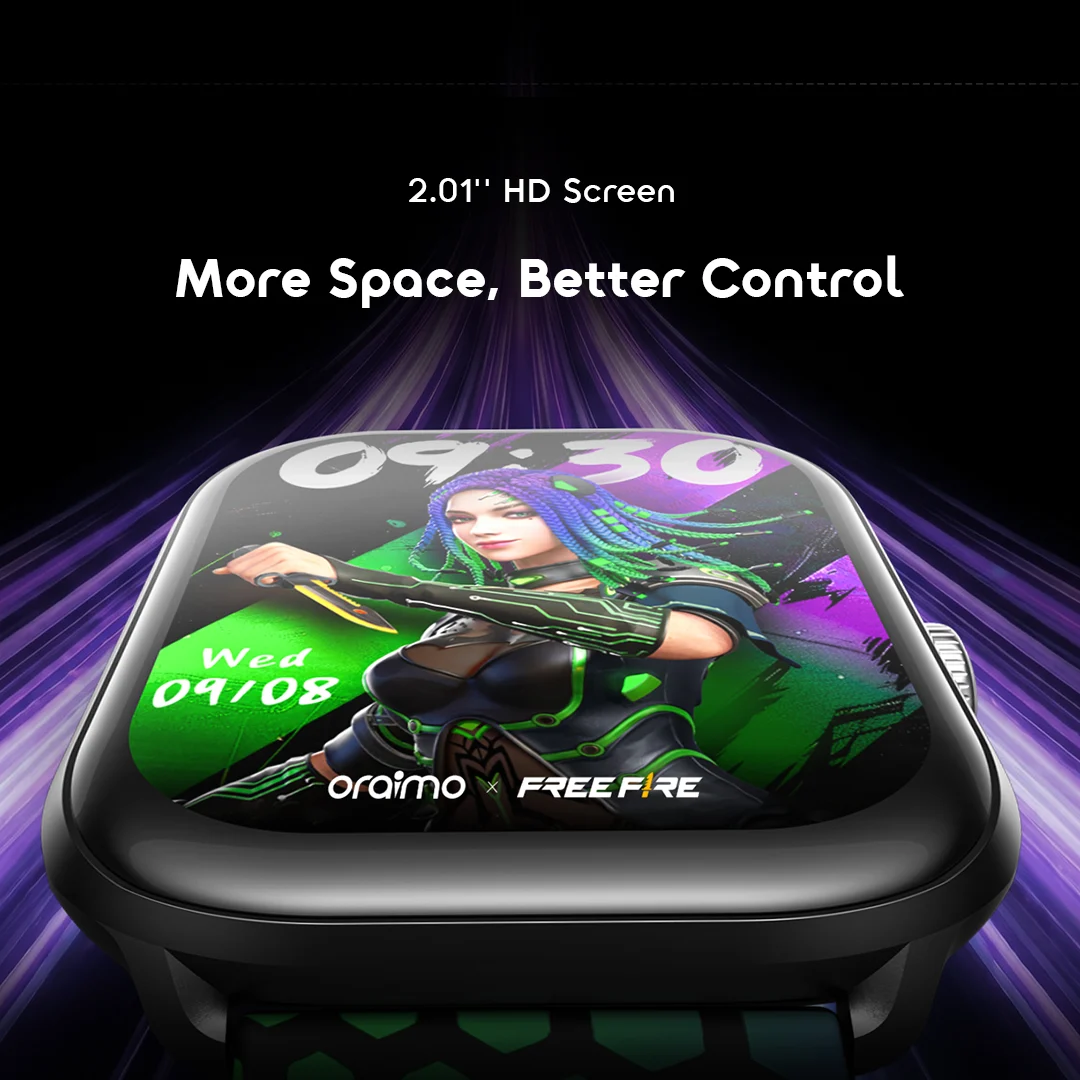 oraimo Smart Watch Watch 6 MOCO OSW-809 03 2.01" HD Screen oraimo Smart Watch Watch 6 MOCO OSW-809 03 2.01" HD Screen