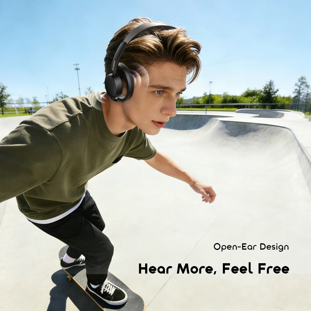 oraimo Open-Ear Wireless Headphones OpenLoop OPN-670N 03 Open-Ear Design Hear More, Feel Free