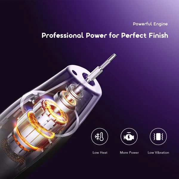 Tipsy 6 Nail Drill  2-Speed Dual Rotation Manicure Set price in Bangladesh