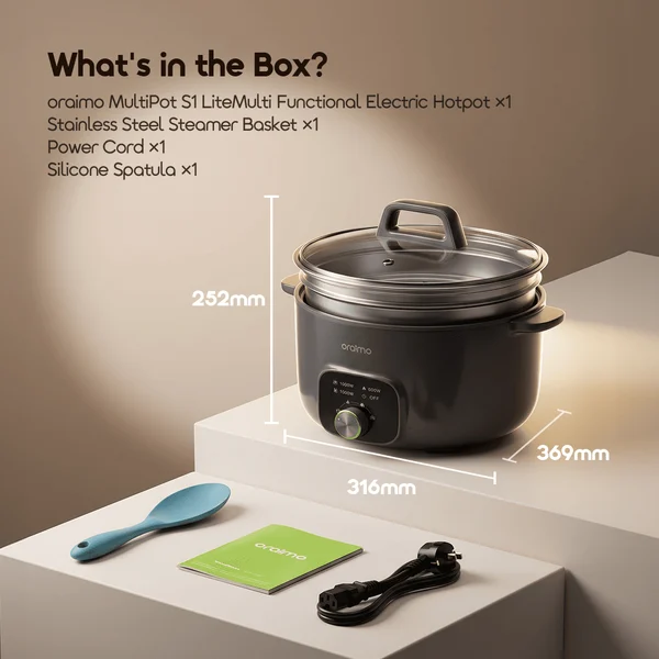 MultiPot S1 Lite 6L Efficient Spacious Multi-Functional Electric Hotpot price in Bangladesh
