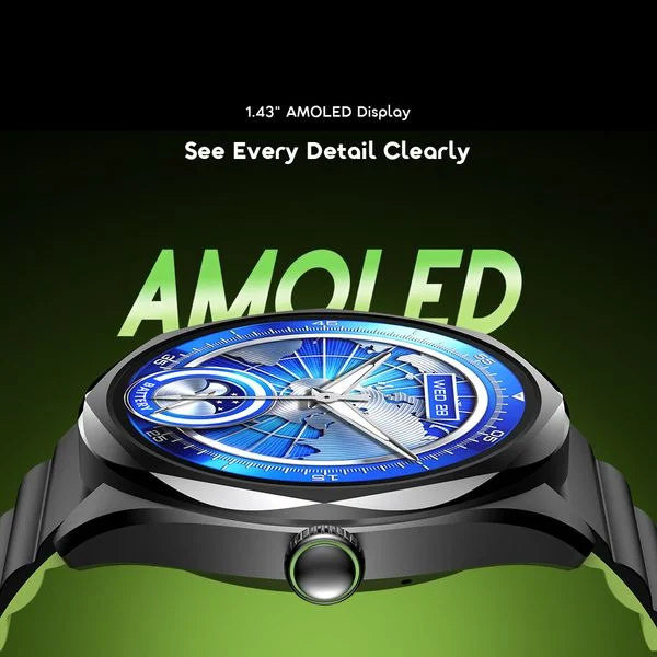 Watch Nova 2R 1.43" AMOLED 35-Day Standby Smart Watch price in Bangladesh