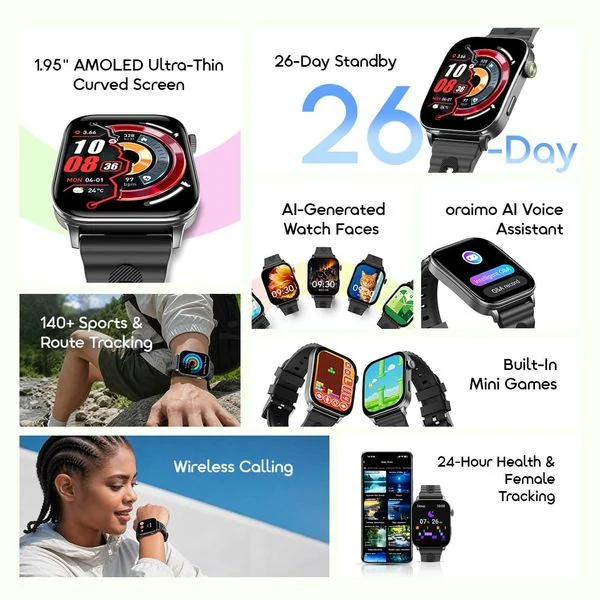 Watch Nova 2 Air Ultra-Slim Watch Nova 2 Air Smart Watch price in Bangladesh