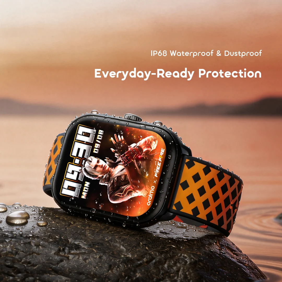 oraimo Smart Watch Watch 6 HAYATO OSW-809 09 IP68 Waterproof & Dustproof oraimo Smart Watch Watch 6 HAYATO OSW-809 09 IP68 Waterproof & Dustproof
