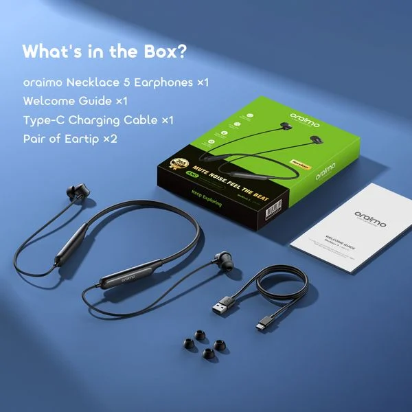 Necklace 5 30dB Noise Cancellation & Call Vibration Earphones price in Bangladesh