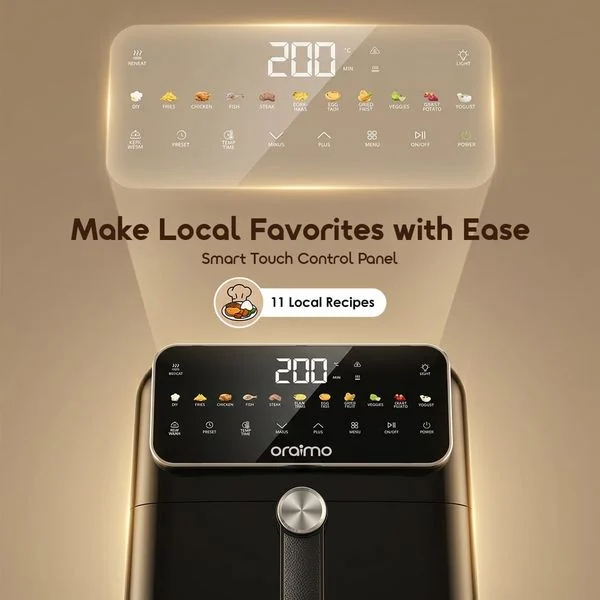 NutriFry S1 6L 1500W 230°C High-Temp Air Fryer price in Bangladesh