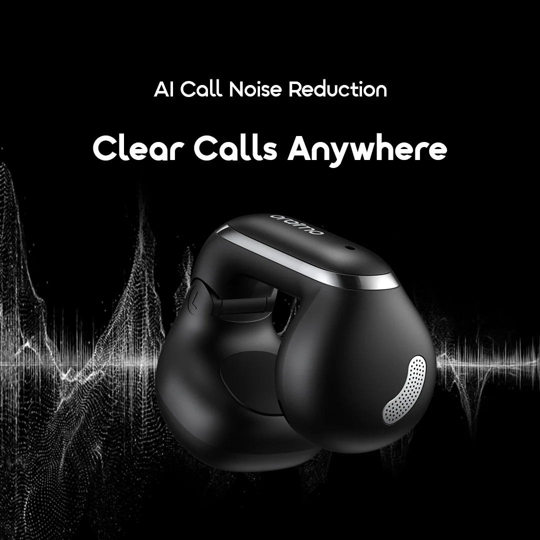 oraimo Open-Ear True Wireless Earbuds OpenSnap N2 OPN-374N 08 AI Call Noise Reduction Clear Calls Anywhere oraimo Open-Ear True Wireless Earbuds OpenSnap N2 OPN-374N 08 AI Call Noise Reduction Clear Calls Anywhere