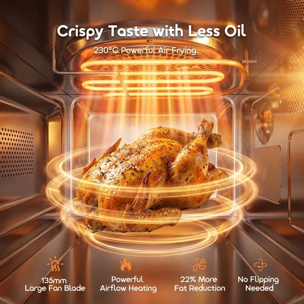 InfiWave Nova 3-in-1 27L 230C° Energy-Saving Microwave Air Fryer Oven price in Bangladesh