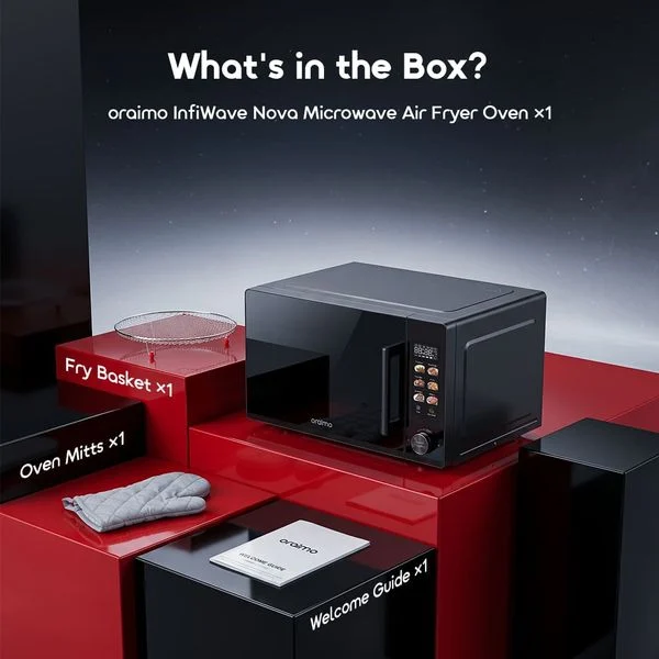 InfiWave Nova 3-in-1 27L 230C° Energy-Saving Microwave Air Fryer Oven price in Bangladesh