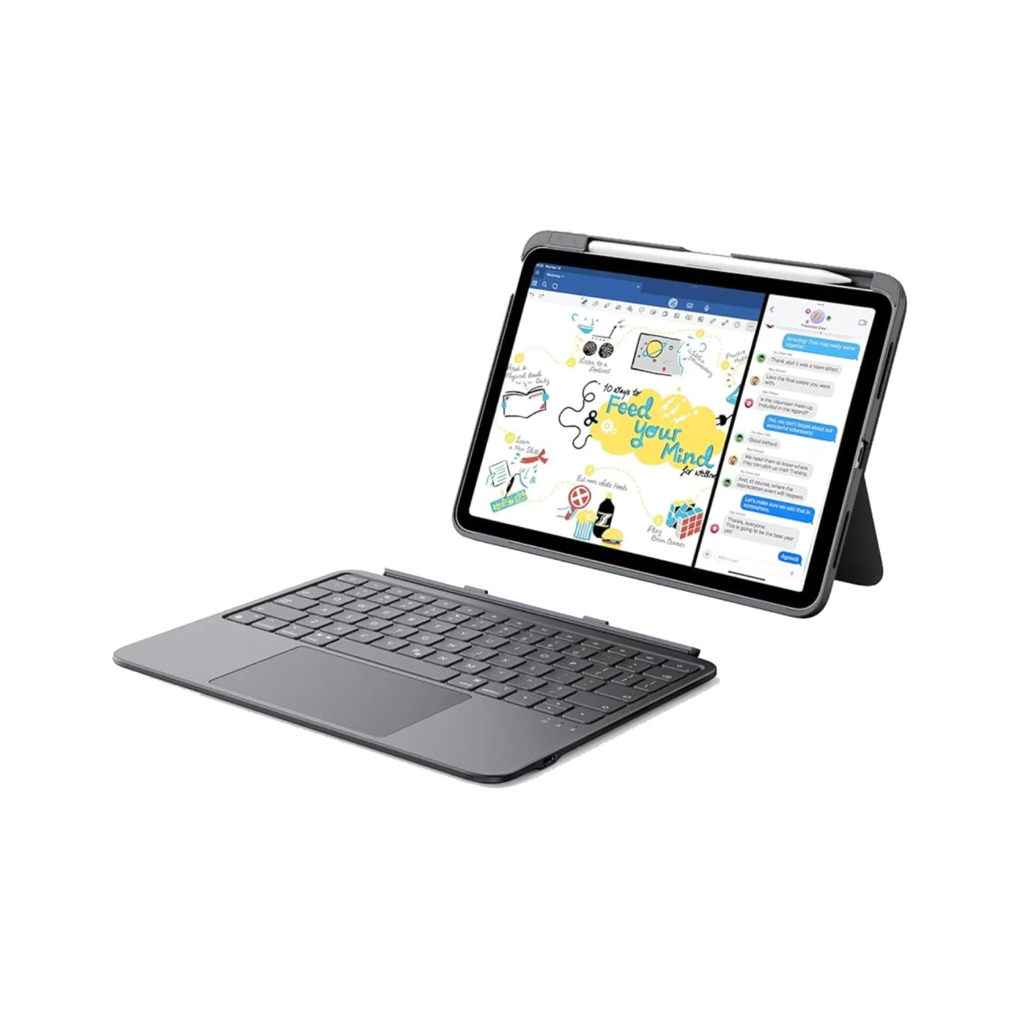 ESR Flex Keyboard Case for iPad