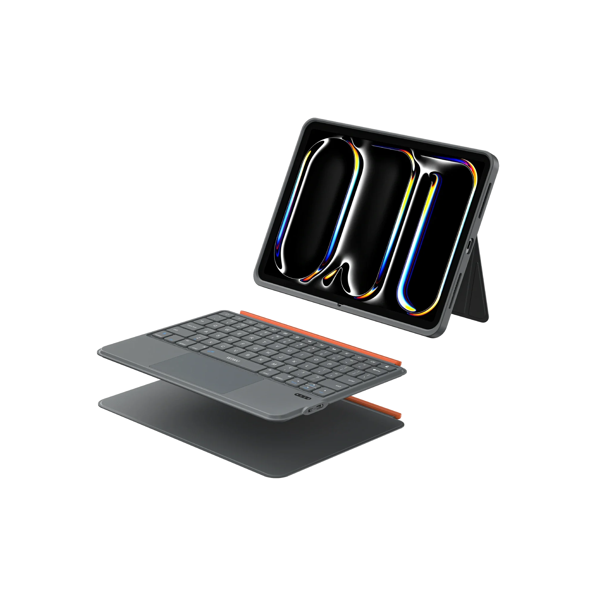 WiWU MK-005 3 in 1 Magnetic iPad Keyboard Case